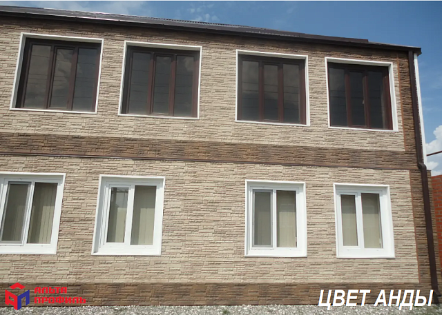 Фасадная панель Альта-Профиль Скалистый камень